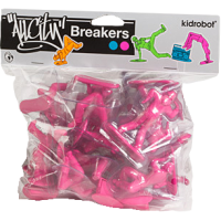 All City Breakers - 2 Vinyl Electric Pink Blind Box Display (20 units)