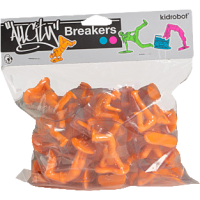 All City Breakers - 2 Vinyl Electric Orange 20 Pack