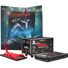 Scorpions - World Tour 1984 Road Case & Stage Backdrop Rock Iconz On Tour Scaled Replica Set