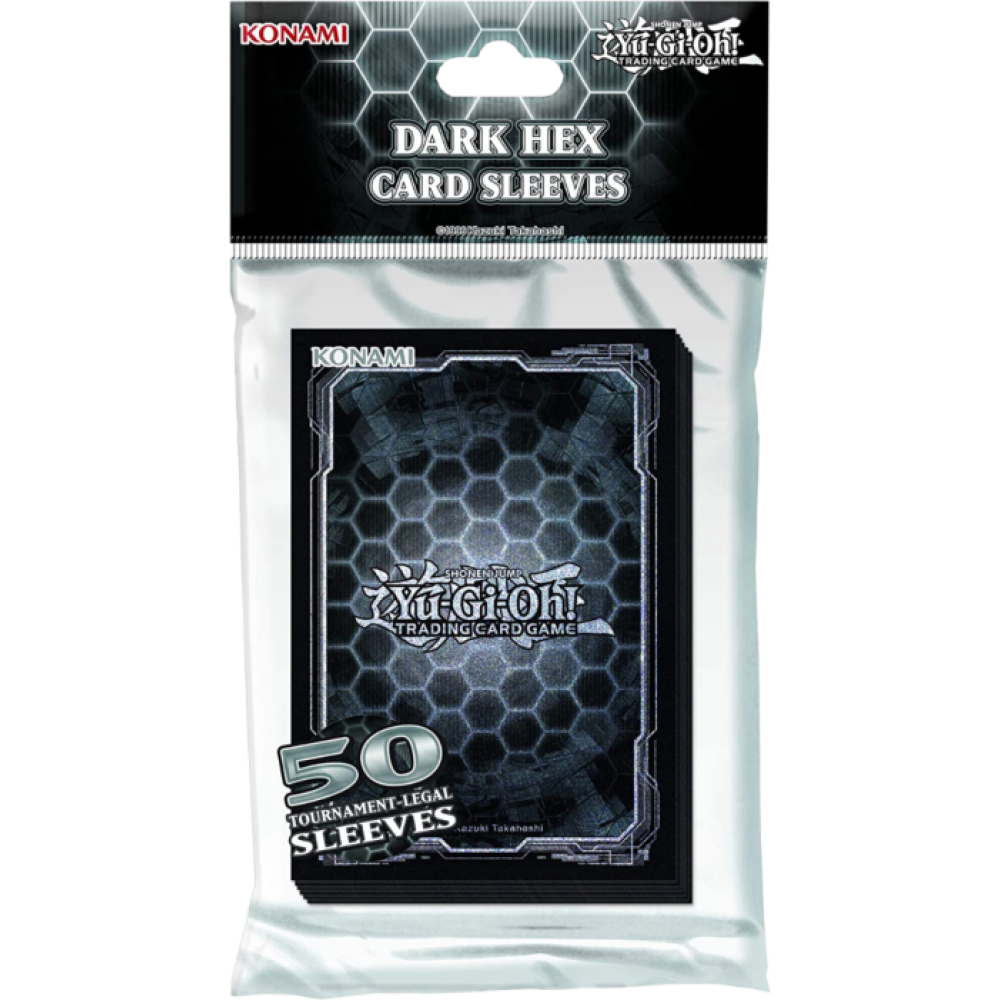 Yu-Gi-Oh! - Dark Hex Protector Card Sleeves (50 Count)