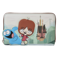 Foster’s Home for Imaginary Friends - Mac & Bloo 4 inch Faux Leather Zip-Around Wallet