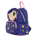 Coraline - Stars Cosplay Glow in the Dark 10 inch Faux Leather Mini Backpack