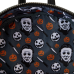 Halloween - Michael Myers Mask Cosplay Glow in the Dark 10 inch Faux Leather Mini Backpack
