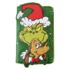Dr. Seuss - The Grinch Santa Cosplay 4 inch Faux Leather Zip-Around Wallet