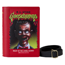 Goosebumps - Slappy Book Cover 6 inch Faux Leather Crossbody Bag