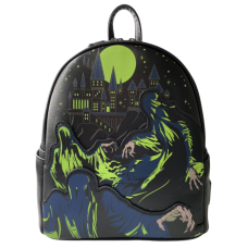 Harry Potter - Dementors Glow in the Dark 10 inch Faux Leather Mini Backpack