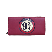 Harry Potter - Platform 9 3/4 4 inch Faux Leather Zip-Around Wallet