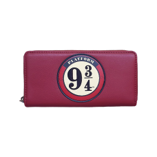 Harry Potter - Platform 9 3/4 4 inch Faux Leather Zip-Around Wallet