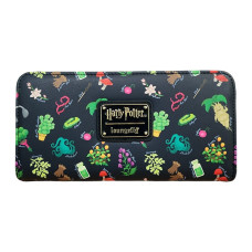 Harry Potter - Herbology 4 inch Faux Leather Zip-Around Wallet
