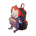 It: Chapter Two - Pennywise Cosplay 10 inch Faux Leather Mini Backpack