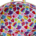Lisa Frank - Rainbow Heart 10 inch Faux Leather Mini Backpack with Waist Bag