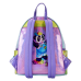 Lisa Frank - Holographic Glitter Color Block 10 inch Faux Leather Mini Backpack