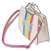 Lisa Frank - Rainbow Cloud 8 inch Faux Leather Crossbody Bag