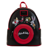 Looney Tunes - That’s All Folks 10 inch Faux Leather Mini Backpack