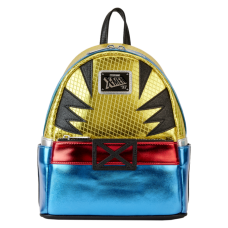 Marvel - Wolverine Metallic Cosplay 10 inch Faux Leather Mini Backpack