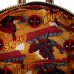 Marvel - Deadpool Metallic Cosplay 10 inch Faux Leather Mini Backpack