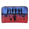 Stranger Things - Upside Down Shadows 4 inch Faux Leather Zip-Around Wallet