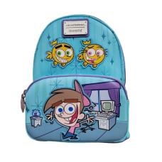 The Fairly Odd Parents - Timmy, Cosmo & Wanda 10 inch Faux Leather Mini Backpack