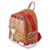 Peanuts - Snoopy Gingerbread House Scented 10 inch Faux Leather Mini Backpack