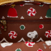 Peanuts - Snoopy Gingerbread House Scented 8 inch Faux Leather Crossbody Bag