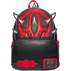 Star Wars - Darth Maul Sith Cosplay 10 inch Faux Leather Mini Backpack