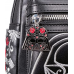Star Wars - Darth Vader Floral Cosplay 10 inch Faux Leather Mini Backpack