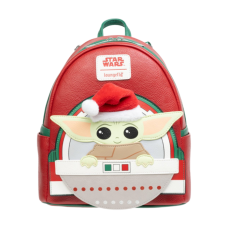 Star Wars - Santa Grogu 10 inch Faux Leather Mini Backpack
