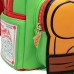 Teenage Mutant Ninja Turtles - Raphael Cosplay 10 inch Faux Leather Mini Backpack