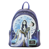 Corpse Bride - Moon Lenticular 10 inch Faux Leather Mini Backpack