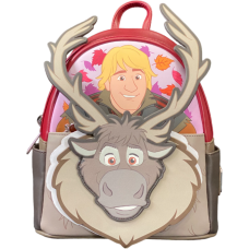 Frozen - Kristoff & Sven 10 inch Faux Leather Mini Backpack