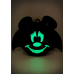 Disney - Minnie Bat Glow in the Dark 8 inch Faux Leather Convertible Mini Backpack