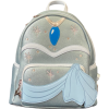 The Princess and the Frog - Tiana Blue Dress 10 inch Faux Leather Mini Backpack