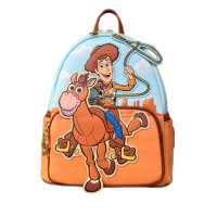 Toy Story - Woody & Bullseye 10 inch Faux Leather Mini Backpack