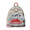 Disney - Mickey & Minnie Mouse Springtime Car Ride 10 inch Faux Leather Mini Backpack