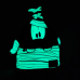Disney - Mummy Goofy Glow in the Dark 10 inch Faux Leather Mini Backpack