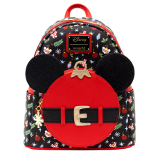 Disney - Mickey Ornament 10 inch Faux Leather Mini Backpack