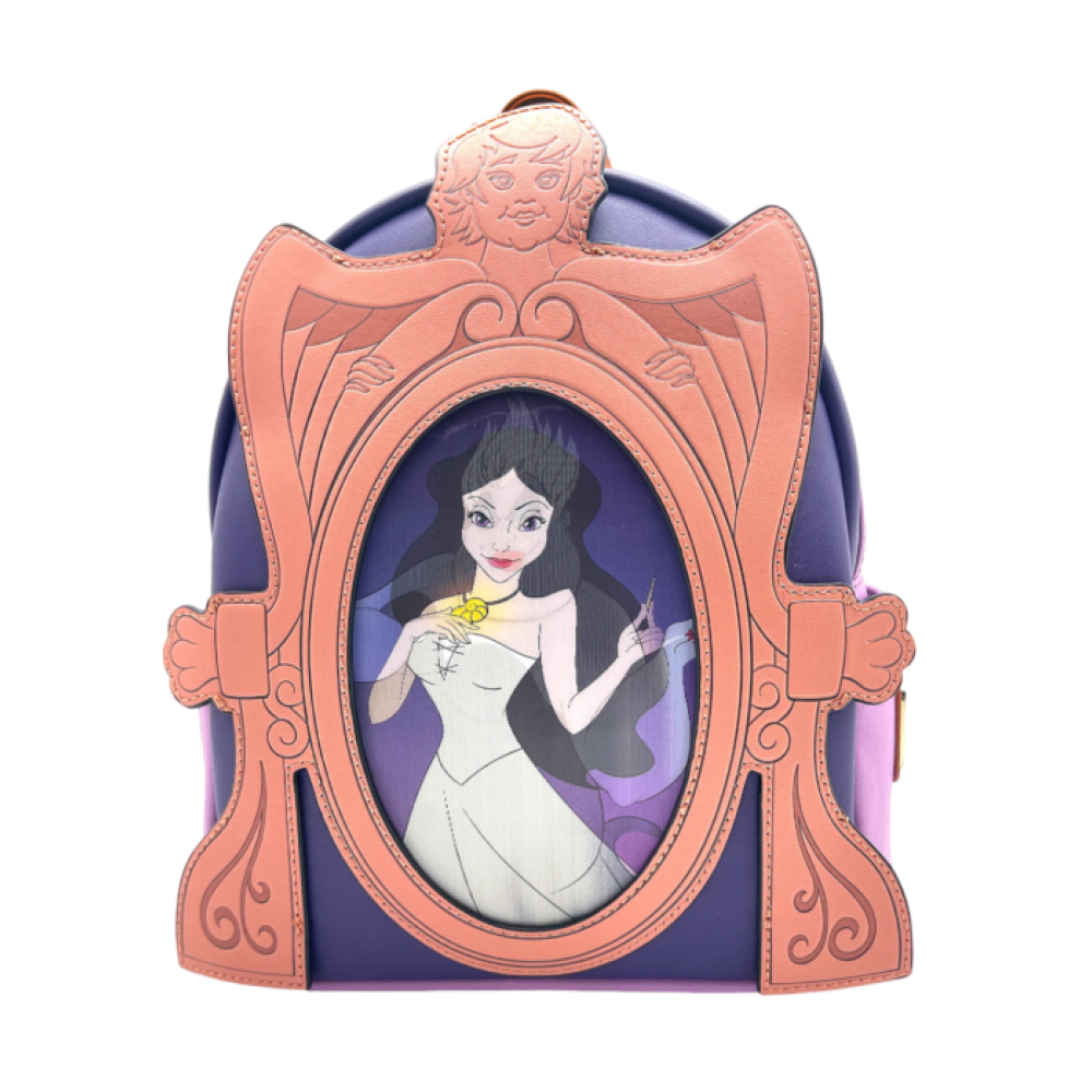 The Little Mermaid (1989) - Ursula & Vanessa Lenticular 10 inch Faux Leather Mini Backpack