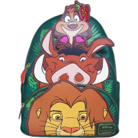 The Lion King (1994) - Friends Triple Pocket 12 inch Faux Leather Mini Backpack