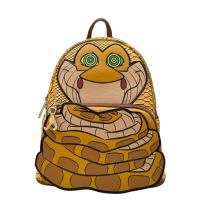 The Jungle Book (1967) - Kaa Cosplay Glow in the Dark 10 inch Faux Leather Mini Backpack