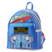 Toy Story - Pizza Planet Space Entry Lenticular Glow in the Dark 10 inch Faux Leather Mini Backpack