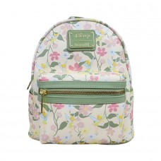 Peter Pan (1953) - Tinker Bell Floral 10 inch Faux Leather Mini Backpack