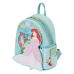 The Little Mermaid (1989) - Ariel Princess Lenticular 10 inch Faux Leather Mini Backpack