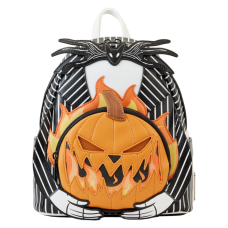 The Nightmare Before Christmas - Pumpkin Head Jack Glow in the Dark 10 inch Faux Leather Mini Backpack