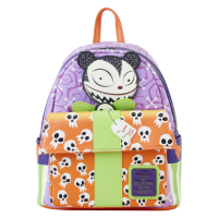 The Nightmare Before Christmas - Scary Teddy Present Glow in the Dark 10 inch Faux Leather Mini Backpack