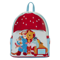 Winnie the Pooh - Pooh & Friends Rainy Day 10 inch Faux Leather Mini Backpack