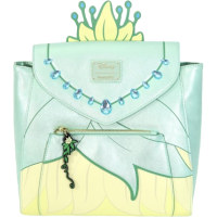 The Princess and the Frog - Tiana Green Dress 10 inch Faux Leather Mini Backpack
