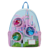Sleeping Beauty (1959) - Three Good Fairies Stained Glass 10 inch Faux Leather Mini Backpack