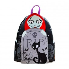 The Nightmare Before Christmas - Sally Cemetery Glow in the Dark 10 inch Faux Leather Mini Backpack