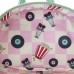 Disney - Mickey & Minnie Date Night Drive-In Lenticular 10 inch Faux Leather Mini Backpack