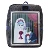 The Haunted Mansion - Black Widow Bride Portrait Lenticular 10 inch Faux Leather Mini Backpack